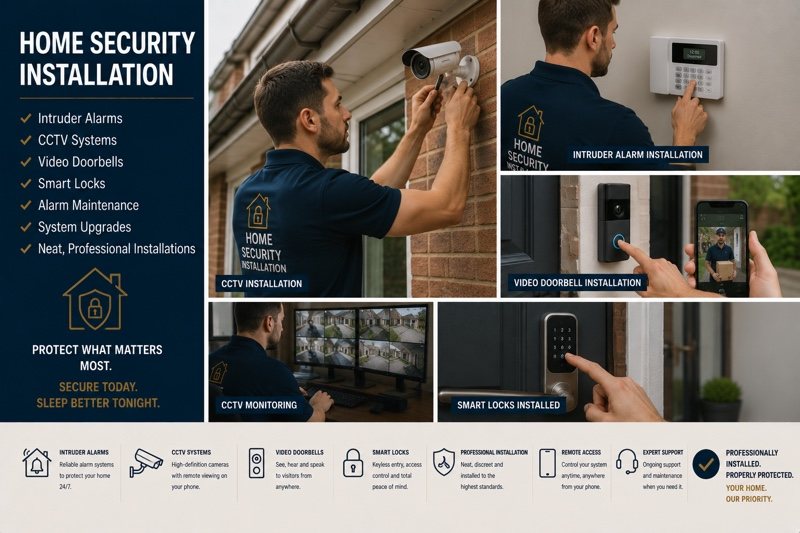 Home Security Installation in Cambridge